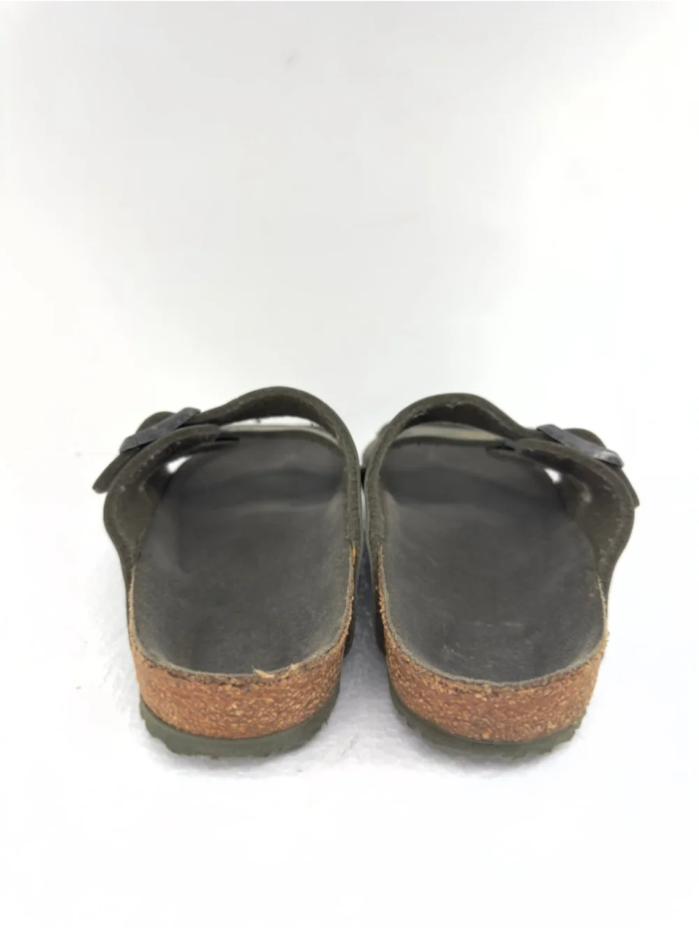 BIRKENSTOCK Arizona BIRKS Soft Footbed Sandal - Desert Soil / CAMO GREEN
